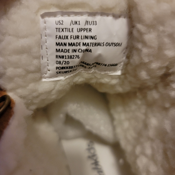 Boy's Buffalo check high top shoes - Picture 3 of 5